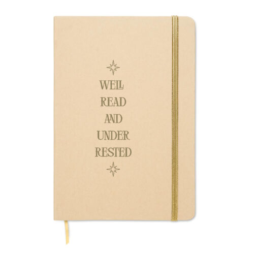 Well Read and Under Rested Engraved Notebook Thumbnail