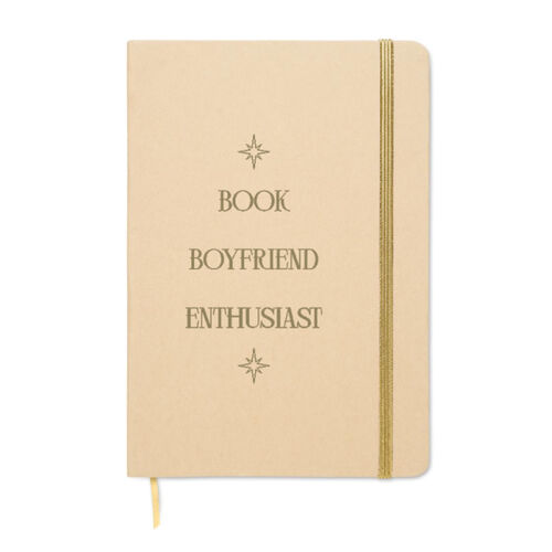 Book Boyfriend Enthusiast Engraved Notebook Thumbnail
