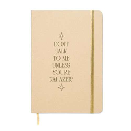 Don't Talk to Me Customisable Engraved Notebook Thumbnail