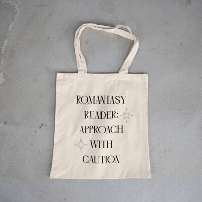 Romantasy Reader Tote Bag Thumbnail