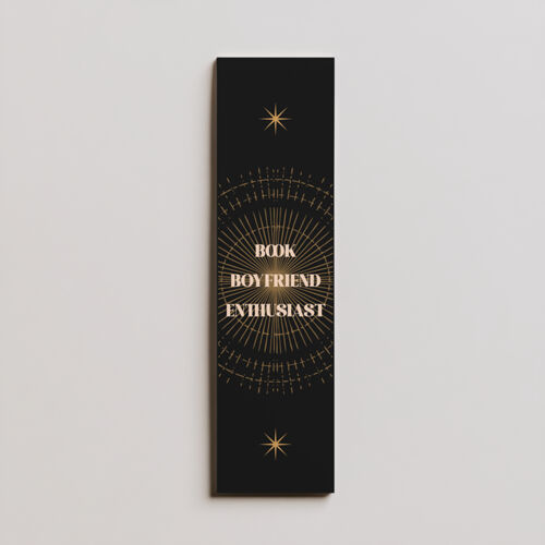 Book Boyfriend Enthusiast Bookmark Thumbnail