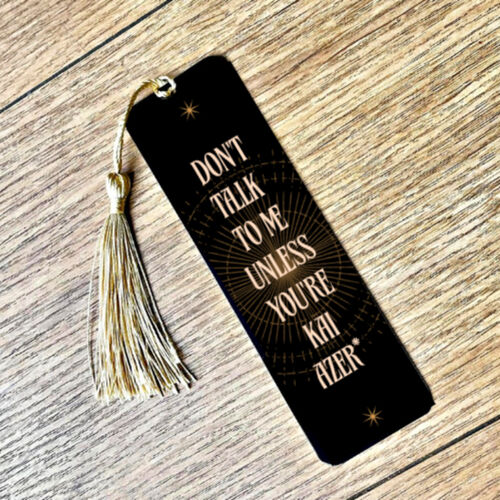 Don't Talk to Me Customisable Bookmark Thumbnail